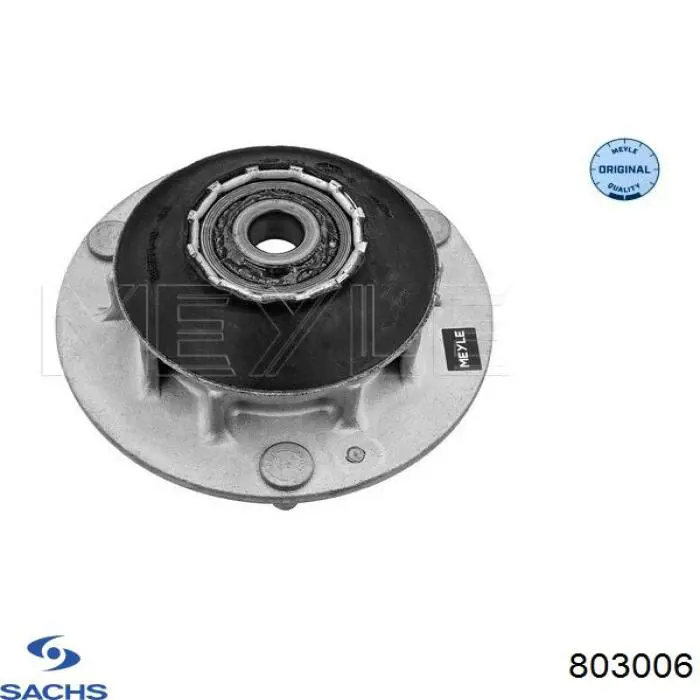 Опора стійки амортизатора переднього Sachs 803006 ціна, від 39.49 USD