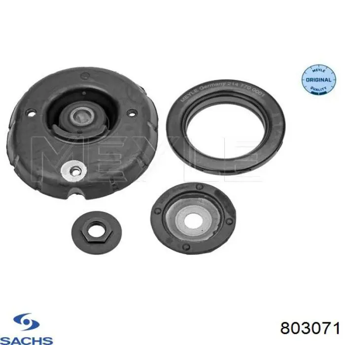 Опора стійки амортизатора переднього Sachs 803071 ціна, від 15.09 USD