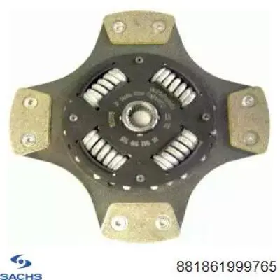 Купити 881861999765 Sachs Диск зчеплення