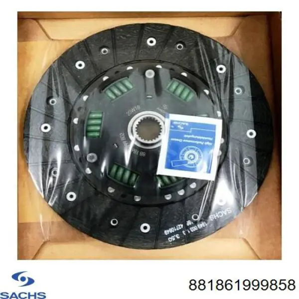 Диск зчеплення 881861999858 Sachs