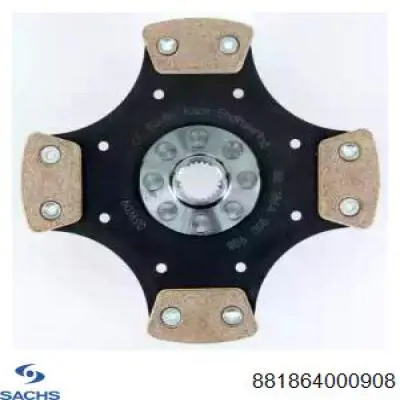 Зчеплення Sachs 881864000908 ціна, від 469.12 USD