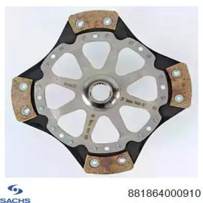 Зчеплення Sachs 881864000910 ціна, від 577.20 USD