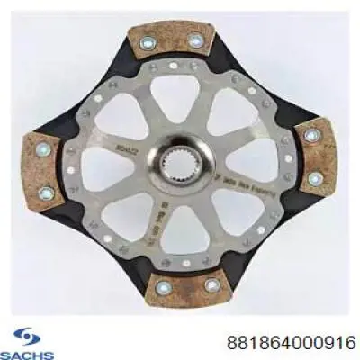 Зчеплення Sachs 881864000916 ціна, від 772.41 USD