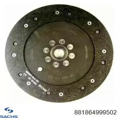 881864999502 Sachs Диск зчеплення