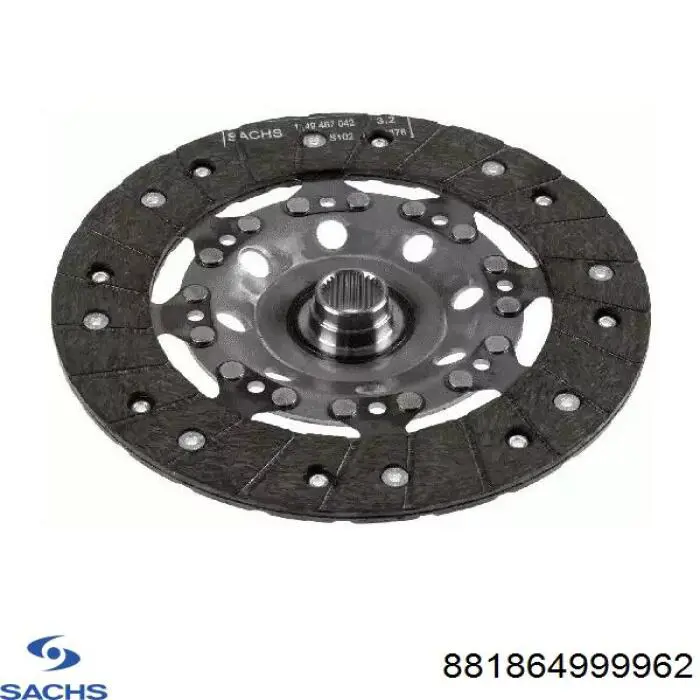 Купити 881864999962 Sachs Диск зчеплення