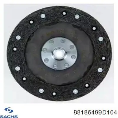 Зчеплення Sachs 88186499D104 ціна, від 42.18 USD
