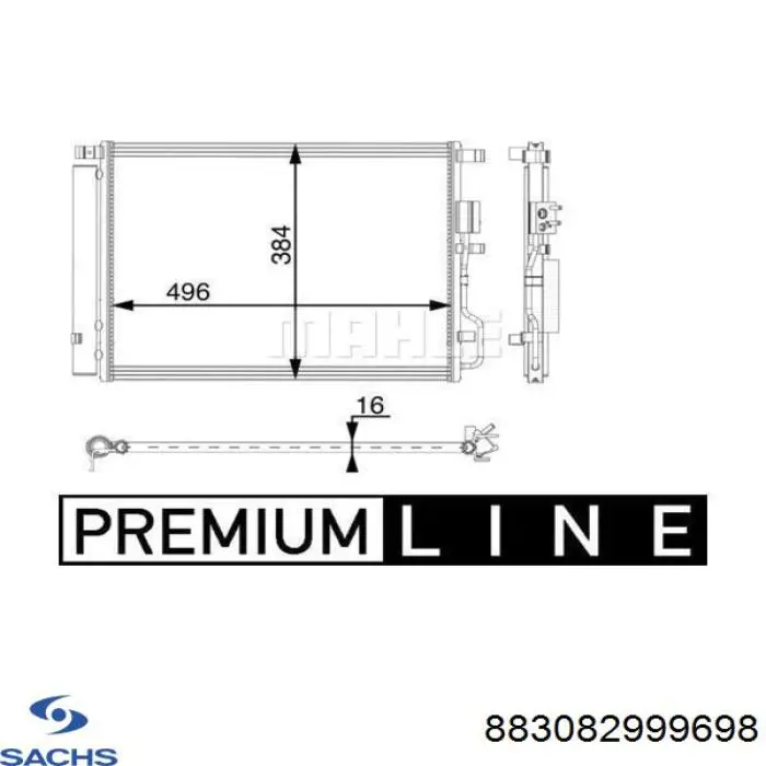 Пелюстковий кошик зчеплення Sachs 883082999698 ціна, від 64.30 USD