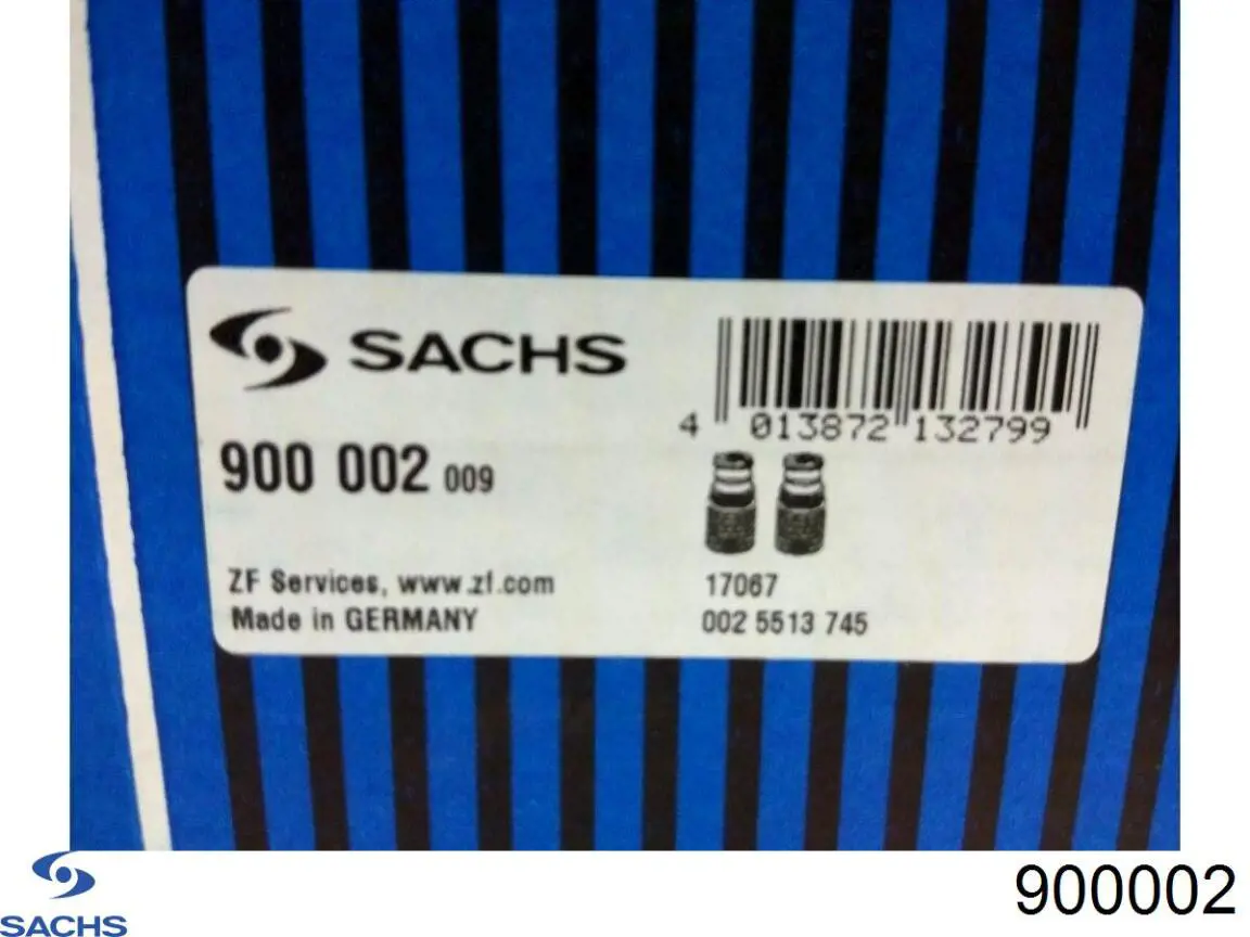 900002 Sachs буфер-відбійник амортизатора переднього + пильовик