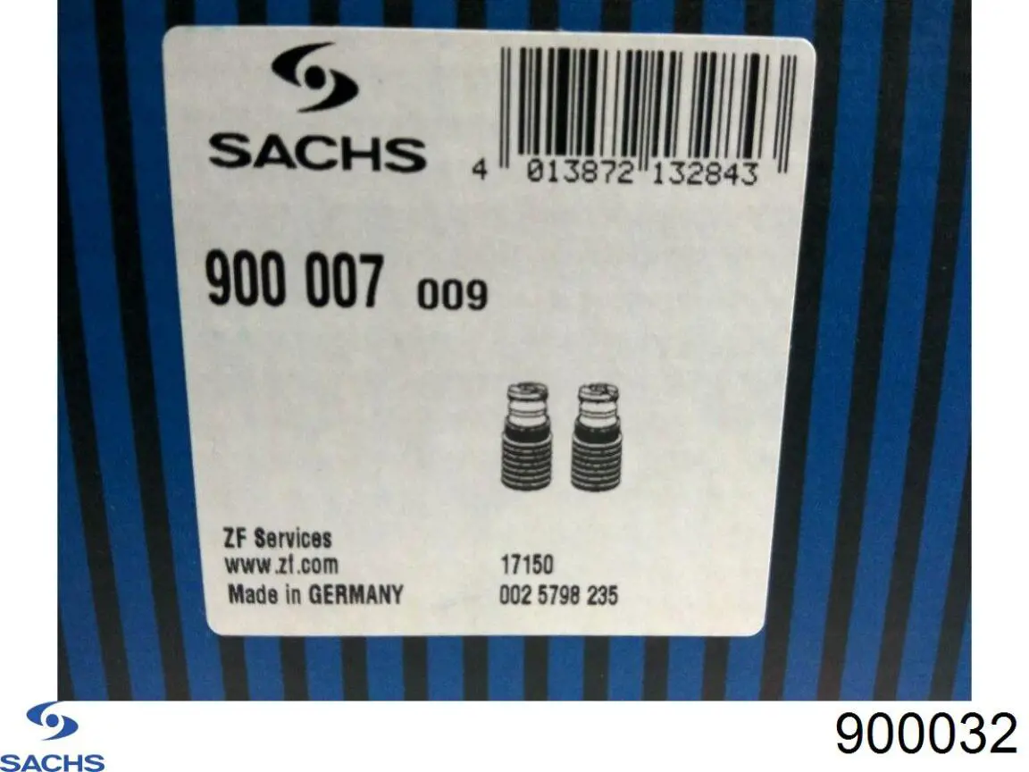 Купити 900032 Sachs Пильник амортизатора переднього
