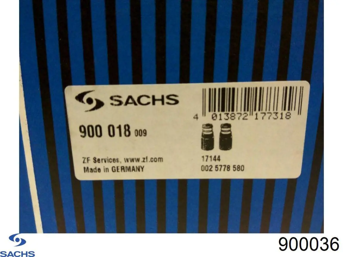 Буфер-відбійник амортизатора переднього + пильовик Sachs 900036 ціна, від 15.00 USD