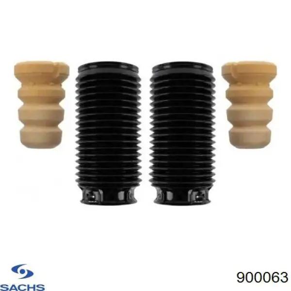 Буфер-відбійник амортизатора переднього + пильовик 900063 Sachs
