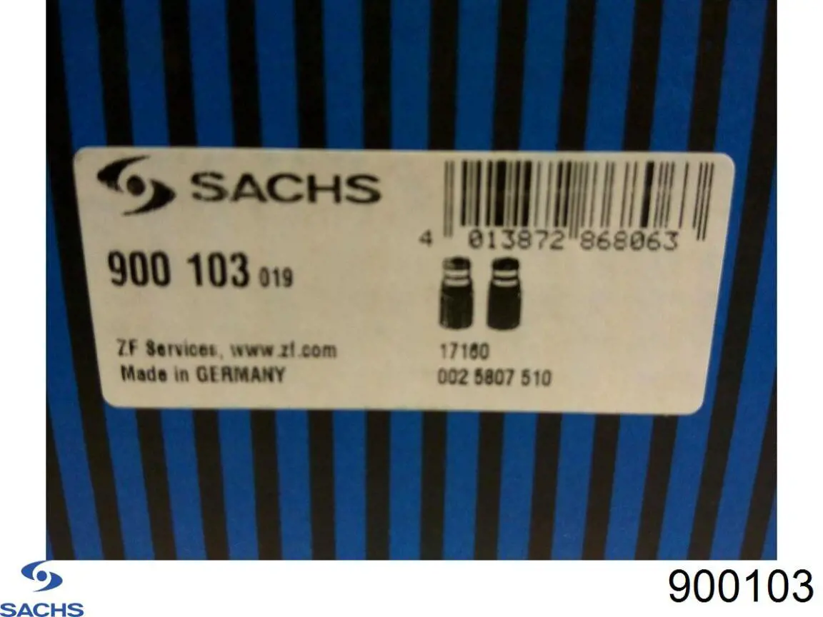 900103 Sachs буфер-відбійник амортизатора заднього + пильовик