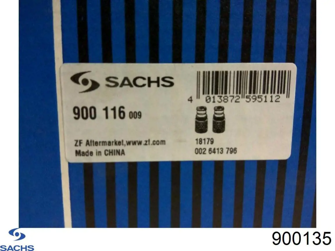 Буфер-відбійник амортизатора переднього + пильовик Sachs 900135 ціна, від 16.95 USD