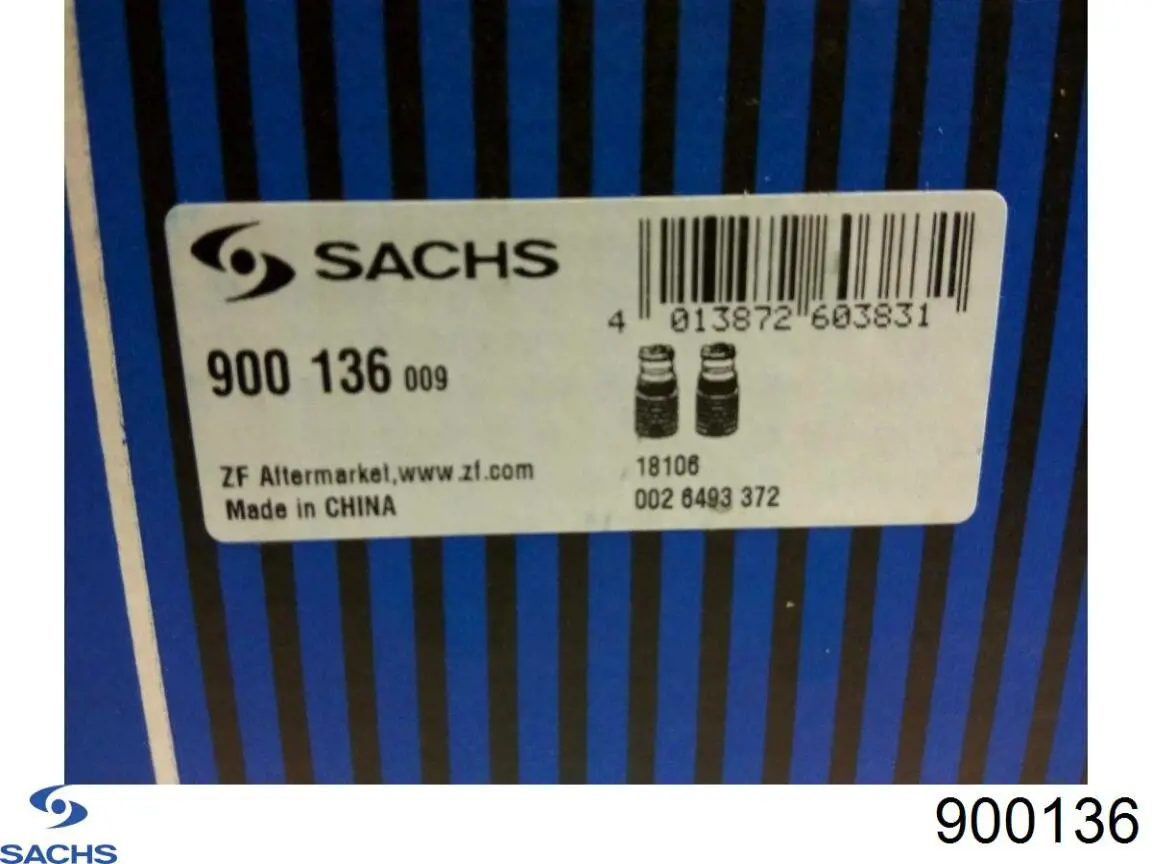 Купити 900136 Sachs Буфер-відбійник амортизатора переднього + пильовик