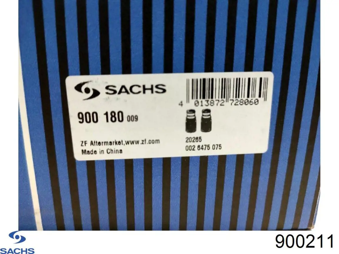 Купити 900211 Sachs Буфер-відбійник амортизатора переднього + пильовик
