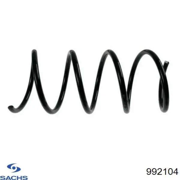 992104 Sachs Пружина підвіски задня
