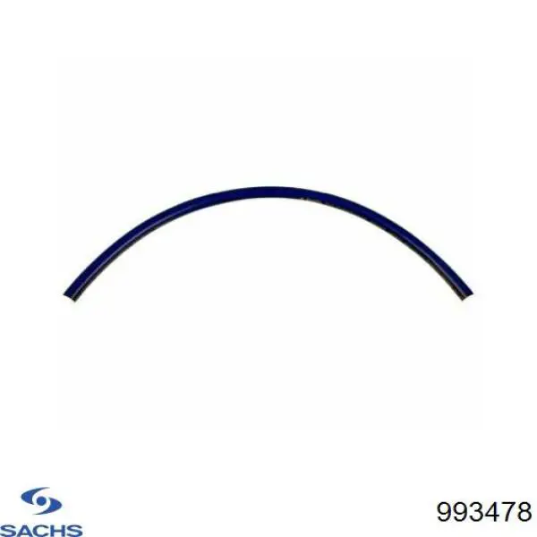 993478 Sachs Пружина амортизатора передняя