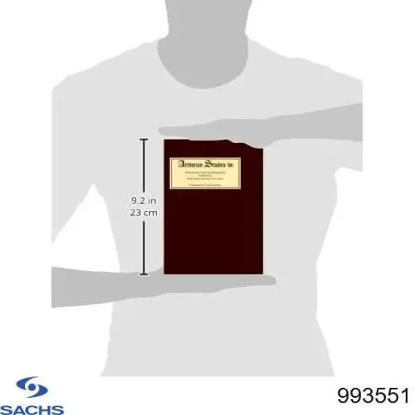 993551 Sachs Пружина амортизатора передняя