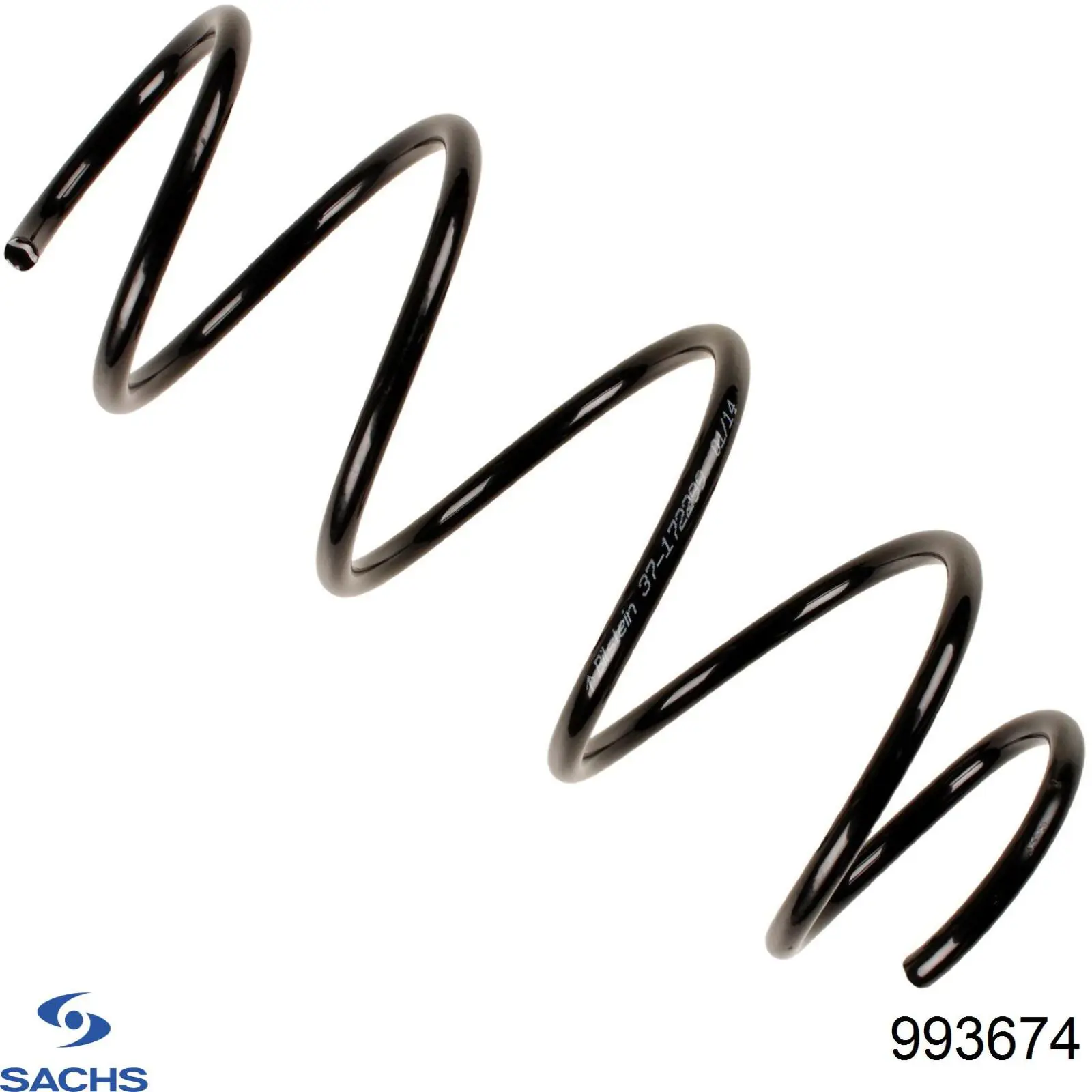 Пружина передньої підвіски Mercedes A2043210304
