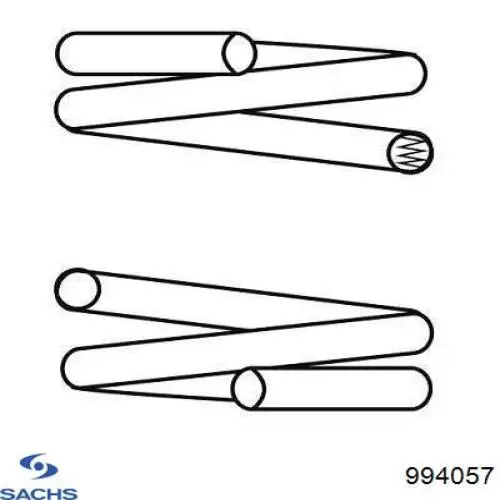 Купити 994057 Sachs Задні пружини