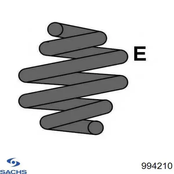 Пружина задня Sachs 994210 ціна, від 19.27 USD