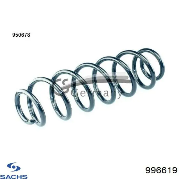 Пружина задня Sachs 996619 ціна, від 37.82 USD