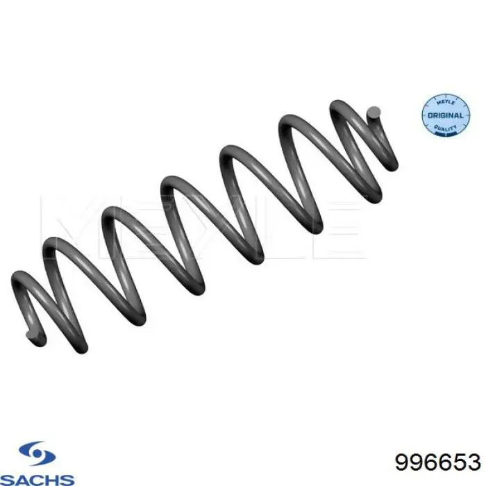 996653 Sachs Пружина підвіски задня