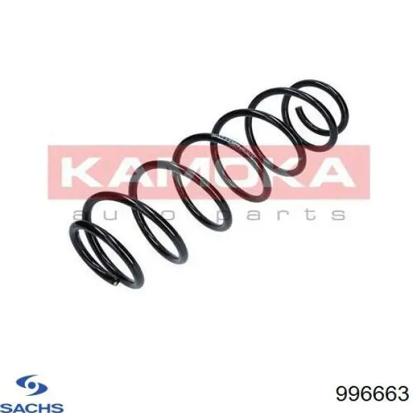996663 Sachs Пружина підвіски задня
