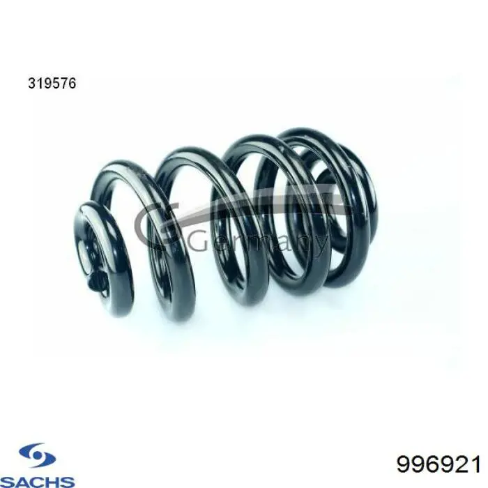 Задні пружини 996921 Sachs
