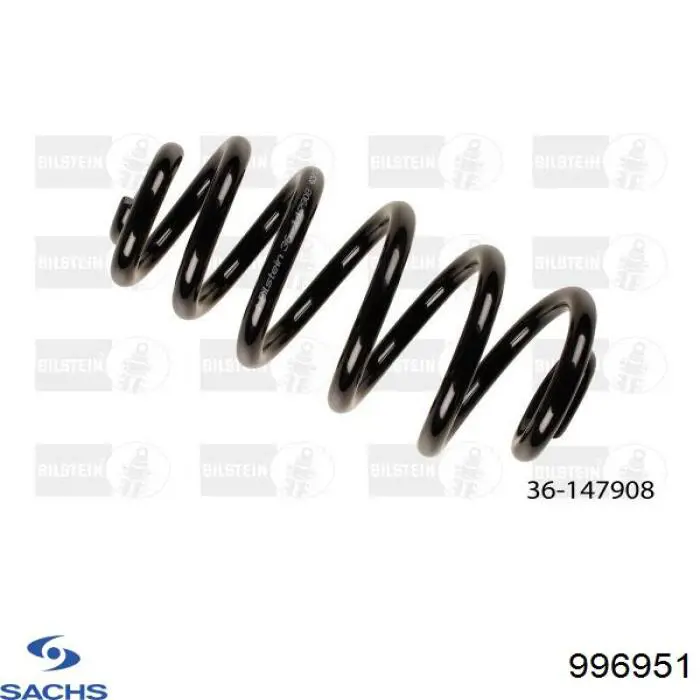 Купити 996951 Sachs Задні пружини