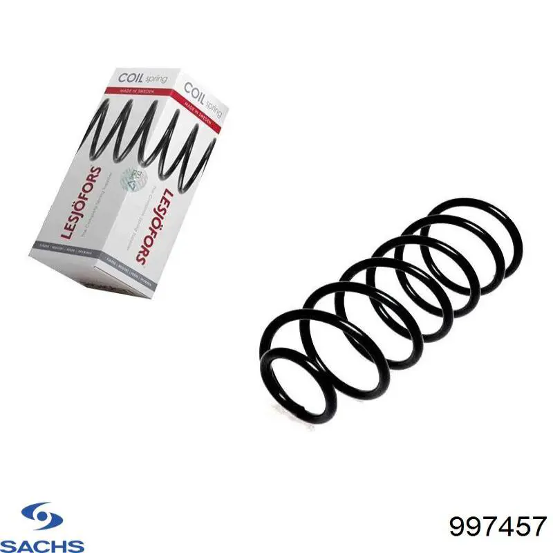 Пружина передня 997457 Sachs