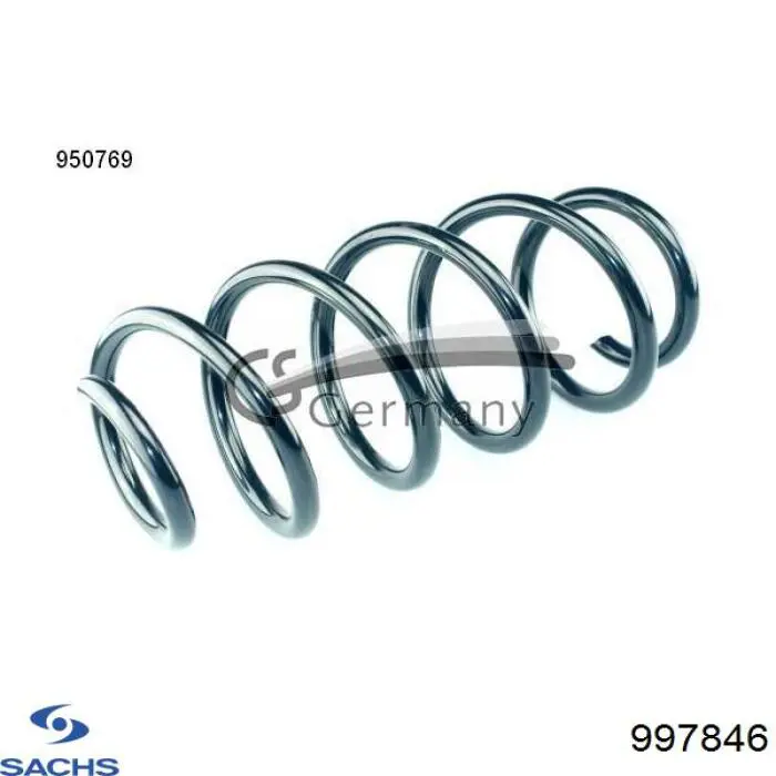 Купити 997846 Sachs Гвинтова пружина підвіска