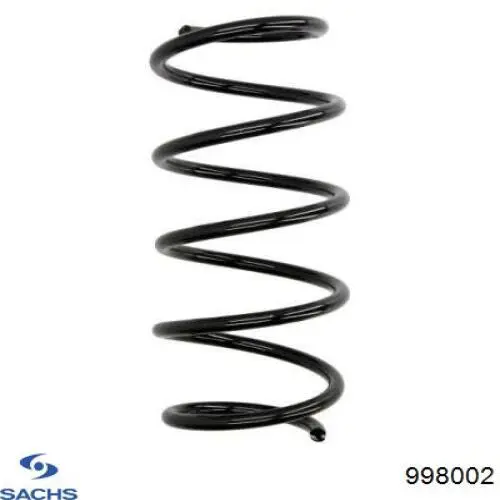 998002 Sachs Пружина амортизатора передняя