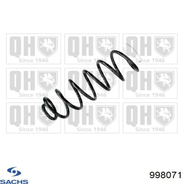 Пружина передня Sachs 998071 ціна, від 52.64 USD