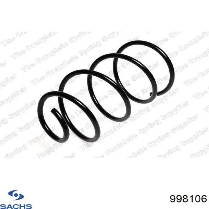 998106 Sachs Пружина амортизатора передняя