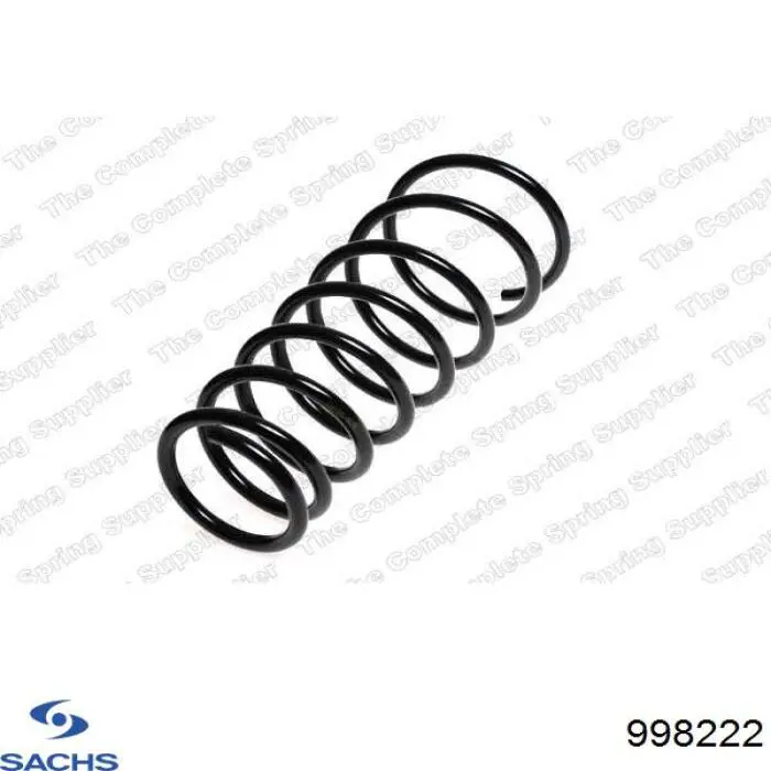 998222 Sachs Пружина амортизатора передняя