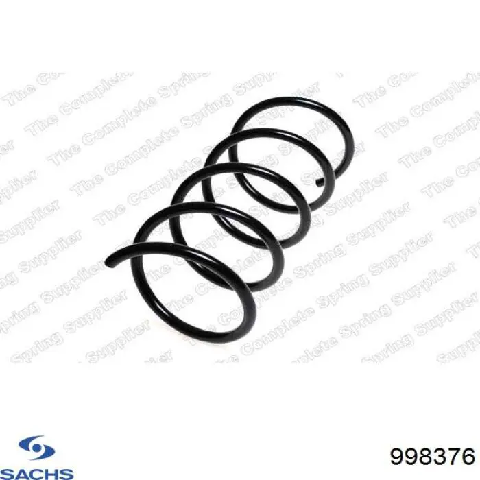 998376 Sachs Пружина амортизатора передняя