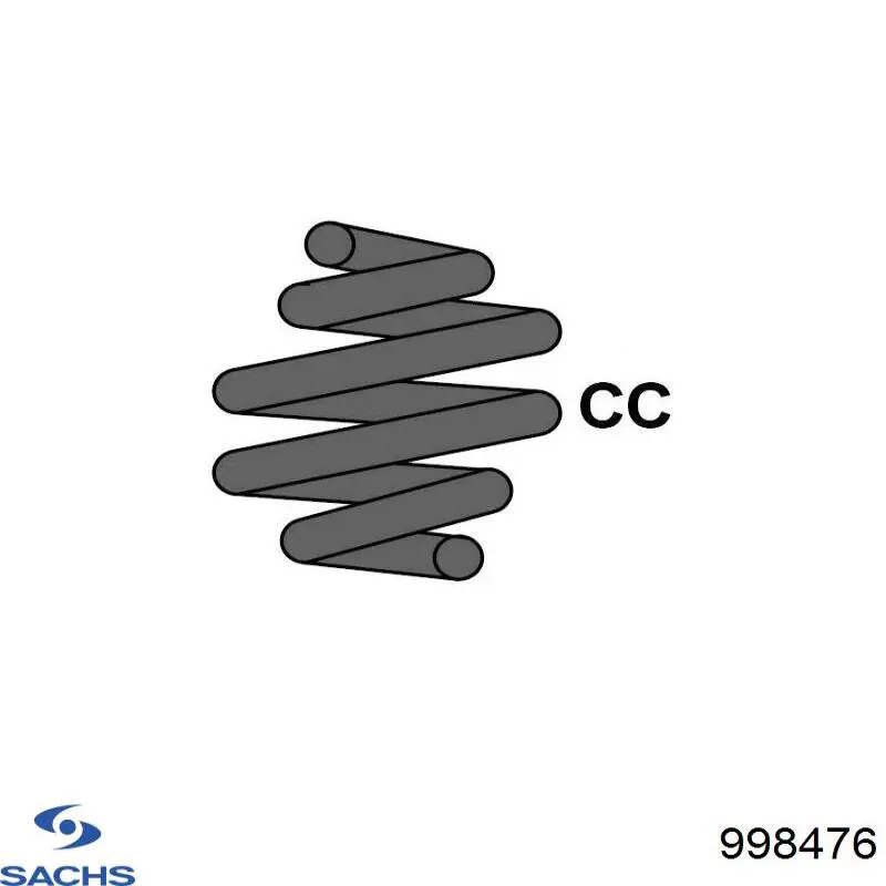 Пружина передня Sachs 998476 ціна, від 48.06 USD