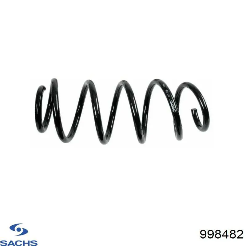 998482 Sachs Пружина амортизатора передняя