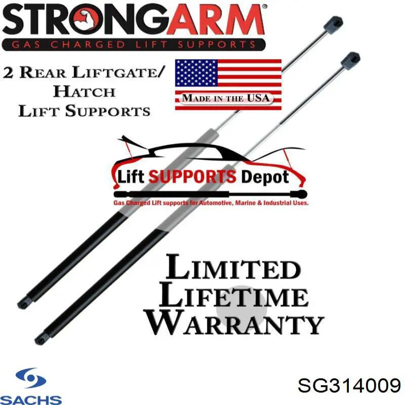 Купити SG314009 Sachs Амортизатор двері багажника