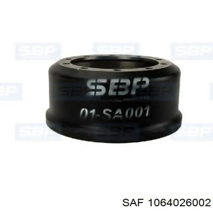 Барабан гальмівний задній SAF 1064026002 ціна, від 139.45 USD
