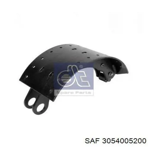 3054005200 SAF Колодки гальмівні задні, барабанні