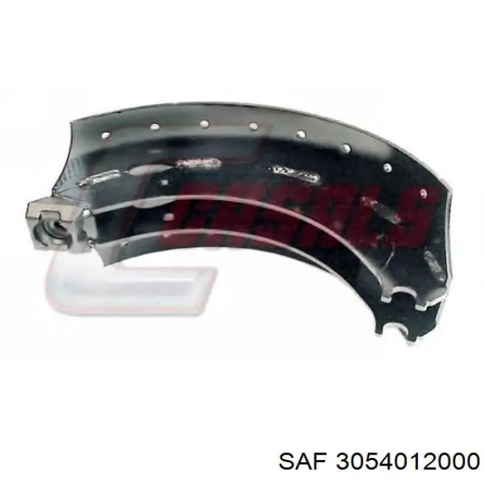 Колодки гальмові задні, барабанні Sampa Otomotiv‏ 075170 ціна, від 32.11 USD