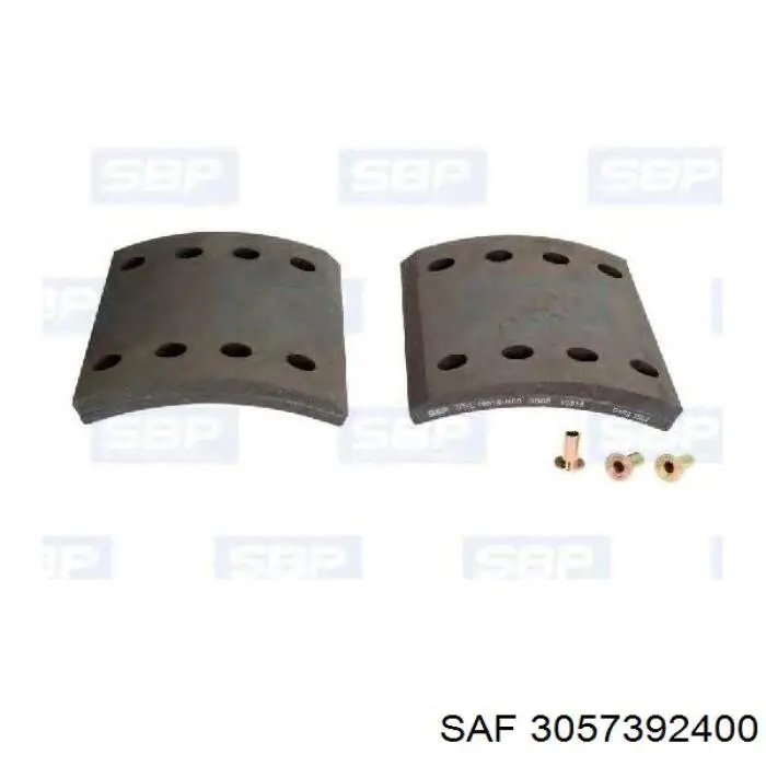 Купити 3057392400 SAF Накладка гальмівна задня (TRUCK)