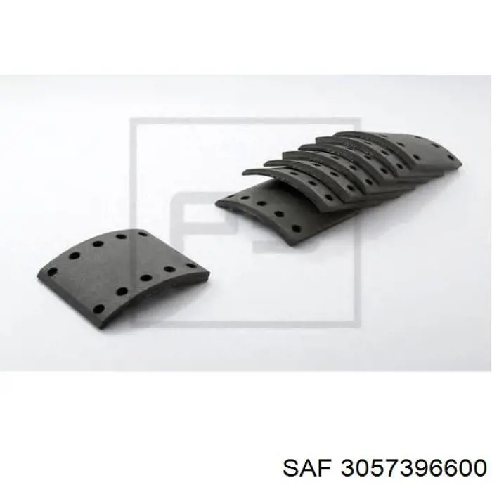 Колодки гальмові задні, барабанні SAF 3057396600 ціна, від 110.70 USD