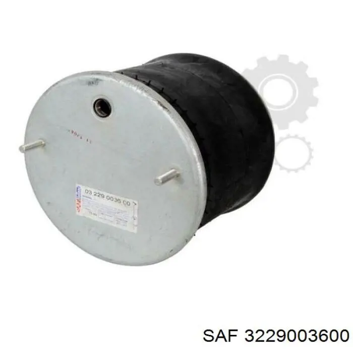 Пневморессора задня SAF 3229003600 ціна, від 54.22 USD