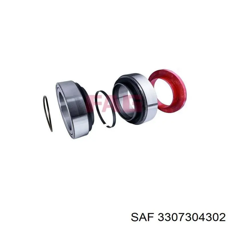 Маточини задніх коліс SAF 3307304302 ціна, від 241.45 USD