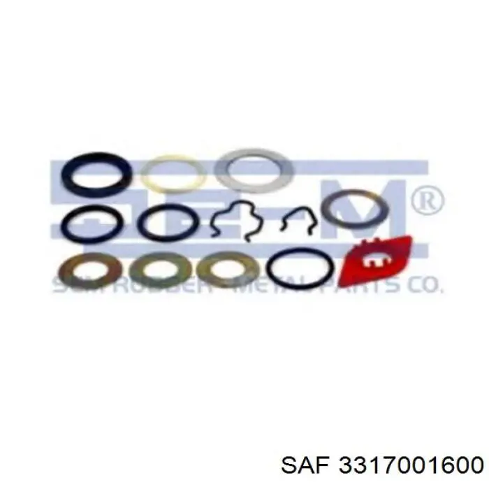 Ремкомплект гальмівного вала (тріскачки) SAF 3317001600 ціна, від 3.89 USD