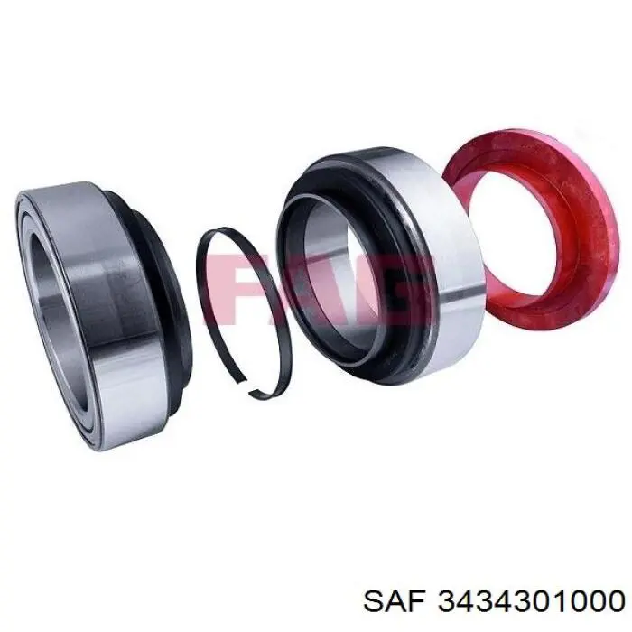 Купити 3434301000 SAF Підшипник задньої ступиці
