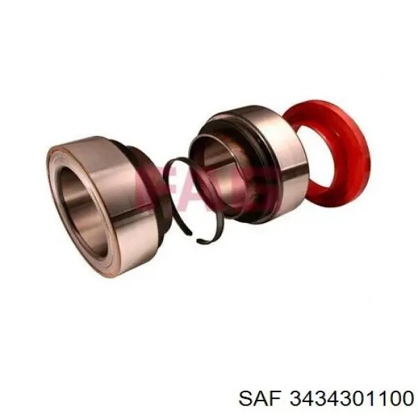 3434301100 SAF Підшипник ступиці задньої